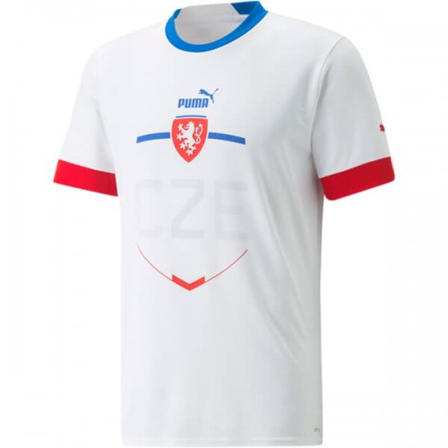 Czech Republic Away Football Shirt 2022