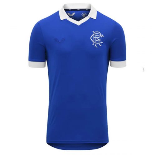 Rangers Retro Players Edition Football Shirt