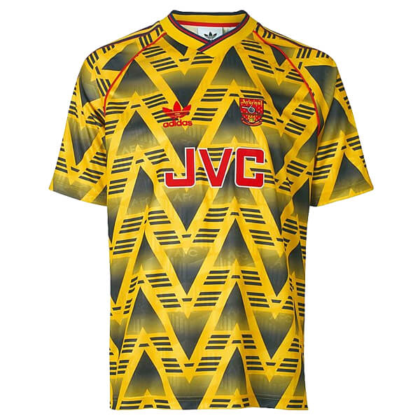 1991/93 Retro Arsenal Bruised Banana away Football shirt Size M 