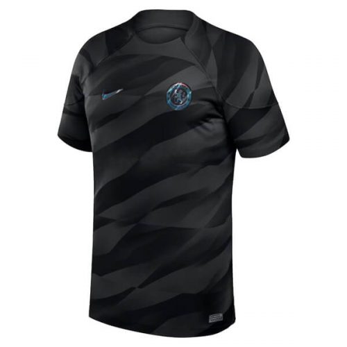 Chelsea Goalkeeper Football Shirt 2324 - Black