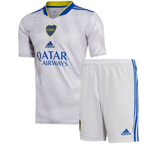 Boca Juniors Away Kids Football Kit 21 22