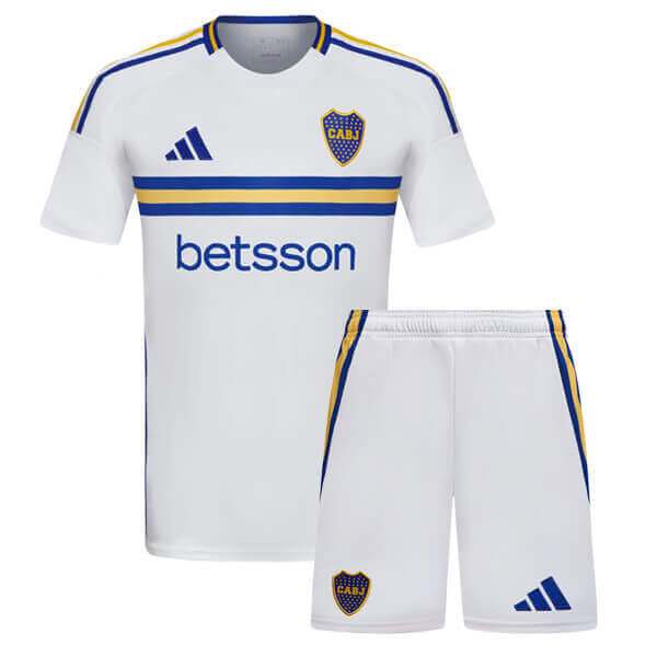 Boca Juniors Away Kids Football Kit 24 25