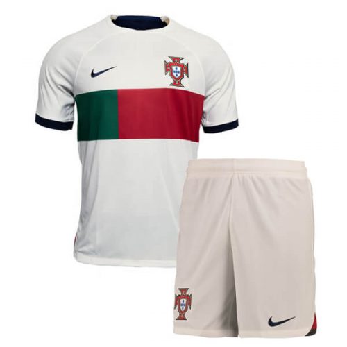 Portugal Away Kids Football Kit 2022