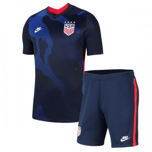 USA Away Kids Soccer Kit 2020