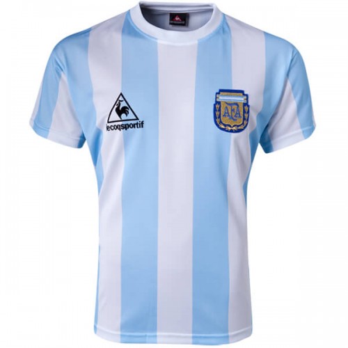Retro Argentina Home Football Shirt 1986