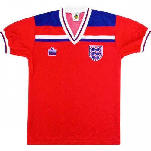 Retro England Away Football Shirt 1980 1983