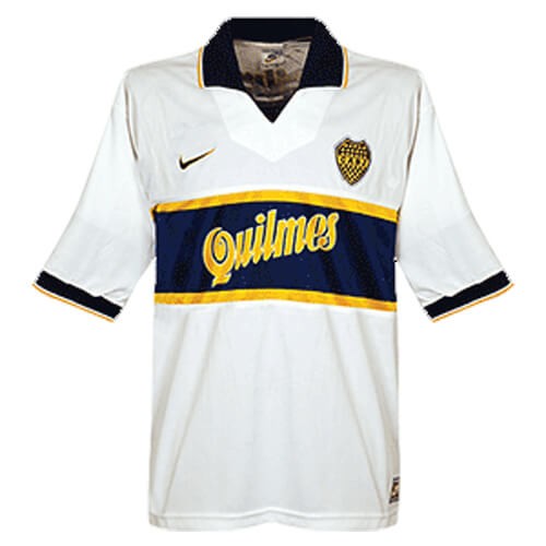 Retro Boca Juniors Away Football Shirt 96 97