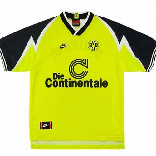 Retro Borussia Dortmund Home Football Shirt 95/96