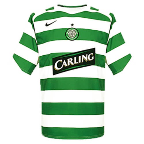 Retro Celtic Home Football Shirt 05 06