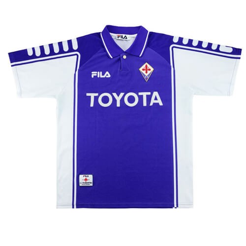 Retro Fiorentina Home Football Shirt 99 00