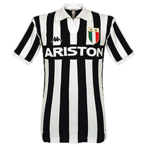 Retro Juventus Home Football Shirt 84 85