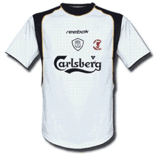 Retro Liverpool Away Football Shirt 01 02