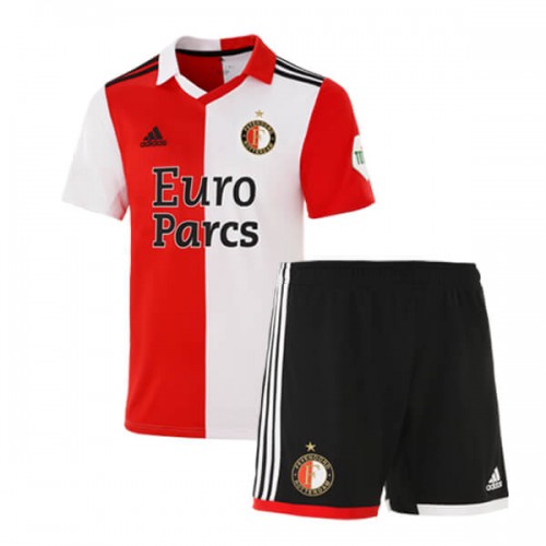Feyenoord Home Kids Football Kit 22 23