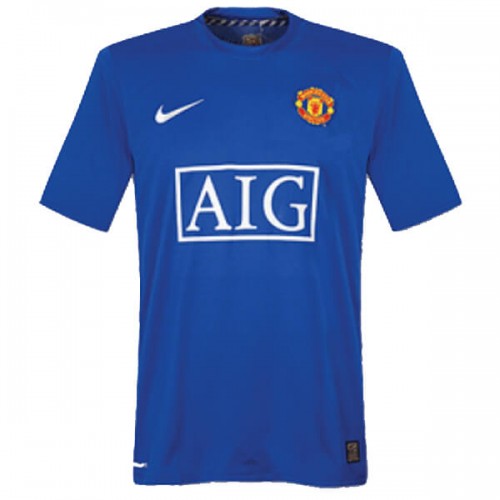 Retro Manchester United Third Football Shirt 08 09