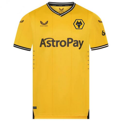 Wolverhampton Wanderers Home Player Version Football Shirt 23 24