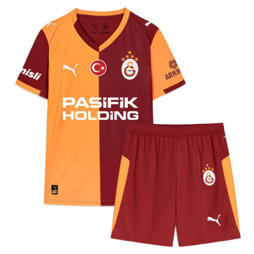 Galatasaray Home Kids Football Kit 25 26