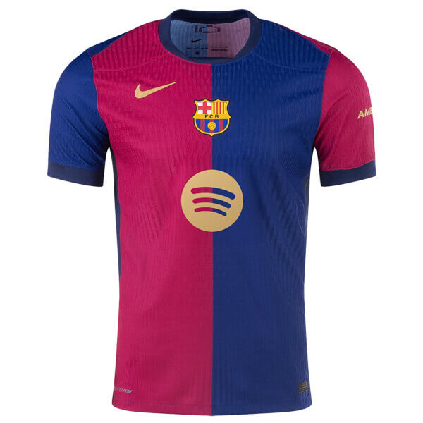 Barcelona Home Player Version Football Shirt 2425 - Isotype Logo