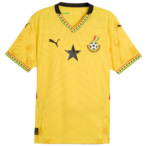 Ghana Away Football Shirt 2025