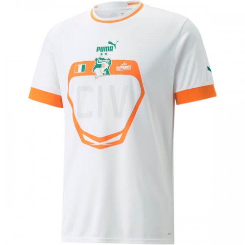 Ivory Coast Away Football Shirt 2022