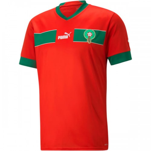 Morocco Home Football Shirt 2022