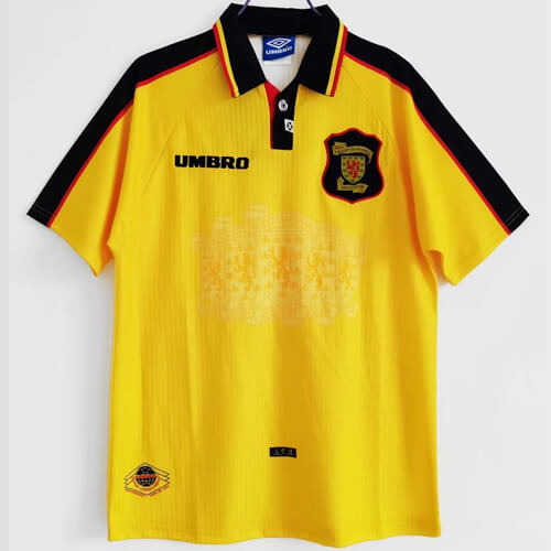 Retro Scotland Away Football Shirt 97 98