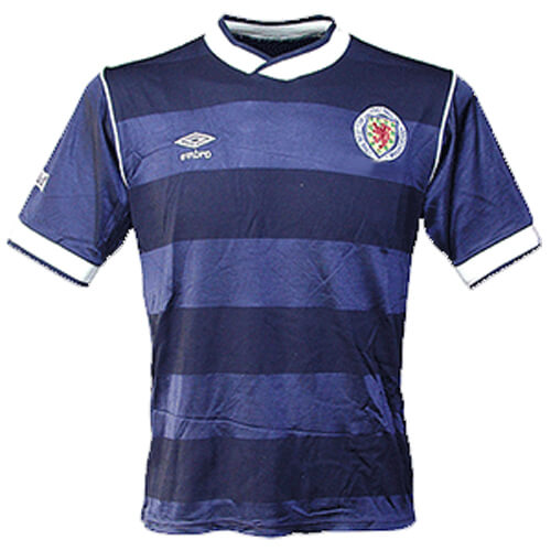 Retro Scotland Home Football Shirt 86