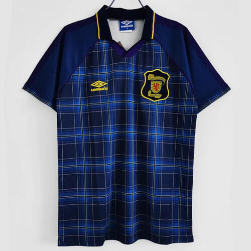 Retro Scotland Home Football Shirt 94 96