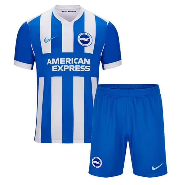 Brighton Home Kids Football Kit 25 26