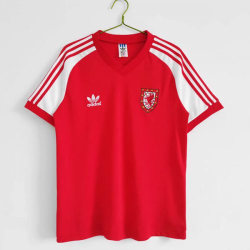Retro Wales Home Football Shirt 82