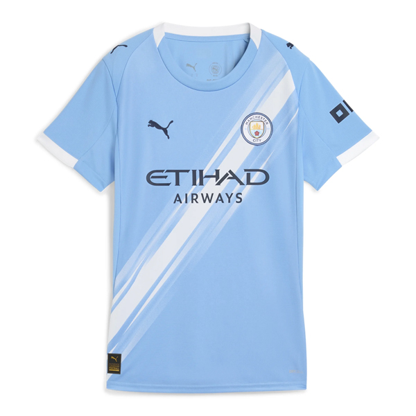Manchester City Home Womens Football Shirt 25 26