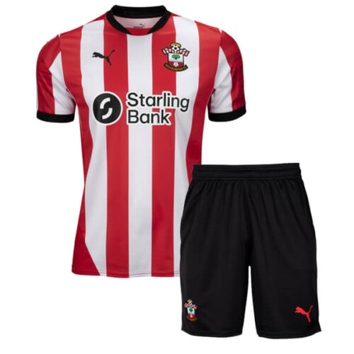 Southampton Home Kids Football Kit 24 25