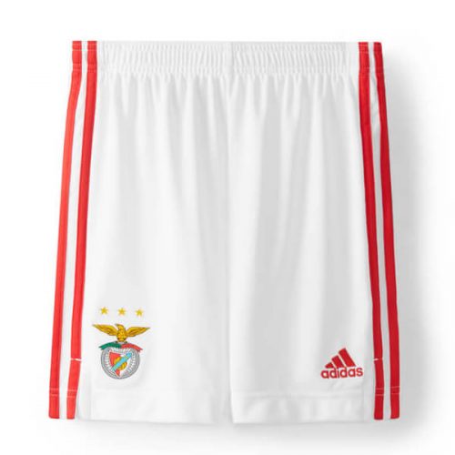 Benfica Home Football Shorts 2122
