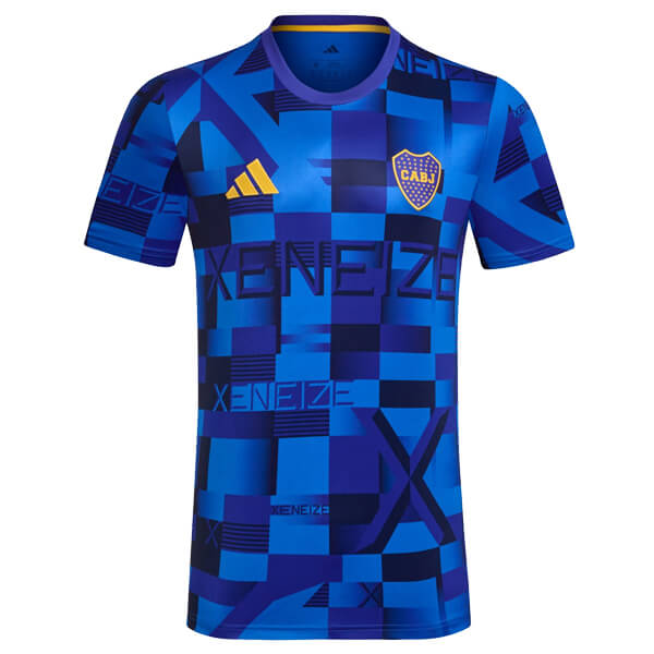 Boca Juniors Pre Match Training Football Top