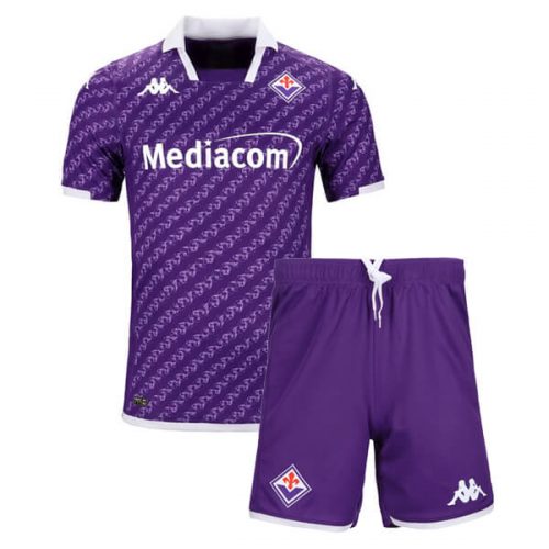 Fiorentina Home Kids Football Kit 23 24