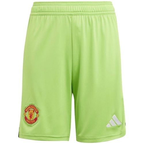 Manchester United Goalkeeper Football Shorts 23 24 - Green