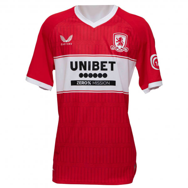 Middlesbrough Home Football Shirt 25 26
