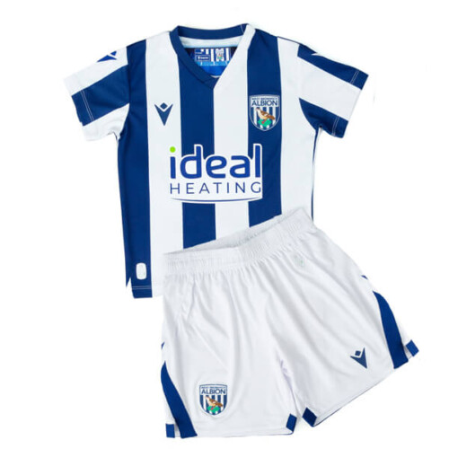 WBA Home Kids Football Kit 25 26