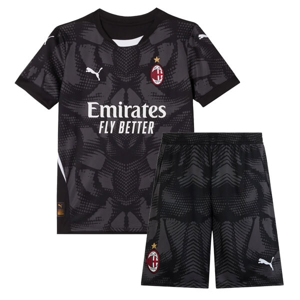 AC Milan Home Goalkeeper Kids Football Kit 24 25