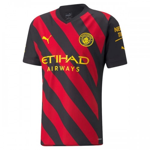 Manchester City Away Player Version Football Shirt 22 23