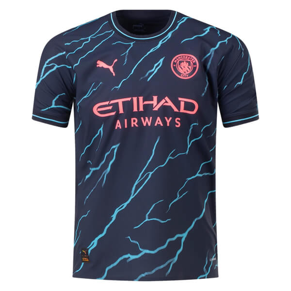 Manchester City Third Player Version Football Shirt 23 24