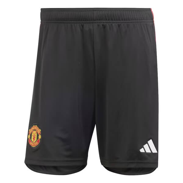 Manchester United Home Football Shorts 23 24 - Black