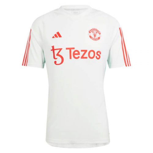 Manchester United Pre Match Training Soccer Shirt - White
