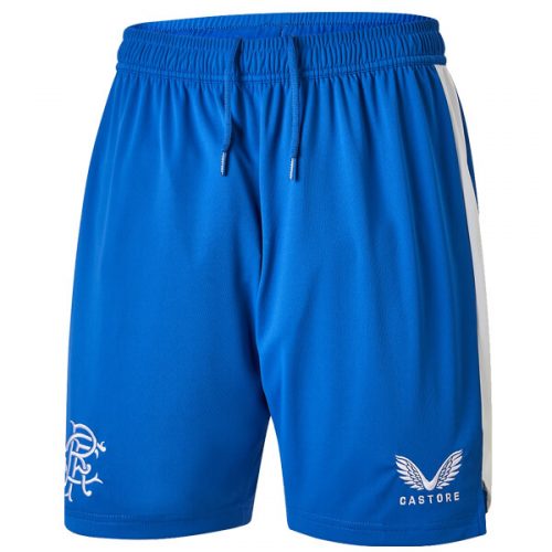 Rangers Pre Match Training Football Shorts - Blue
