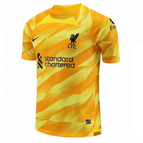 Liverpool Yellow Goalkeeper Football Shirt 23 24
