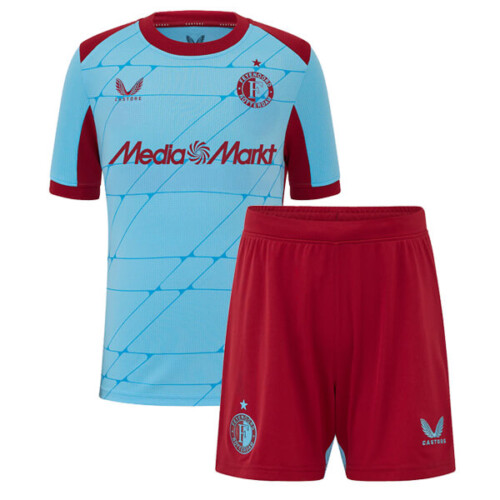 Feyenoord Third Kids Football Kit 25 26