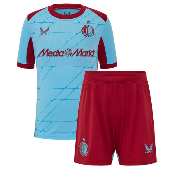 Feyenoord Third Kids Football Kit 25 26