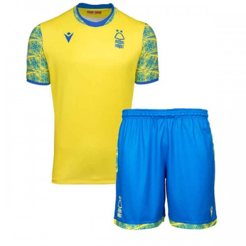 Nottingham Forest Away Kids Football Kit 22 23