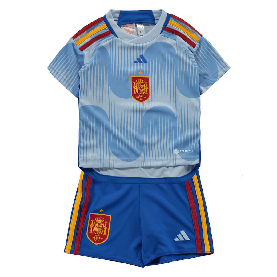 Spain Away Kids Football Kit 2022 | SoccerDragon