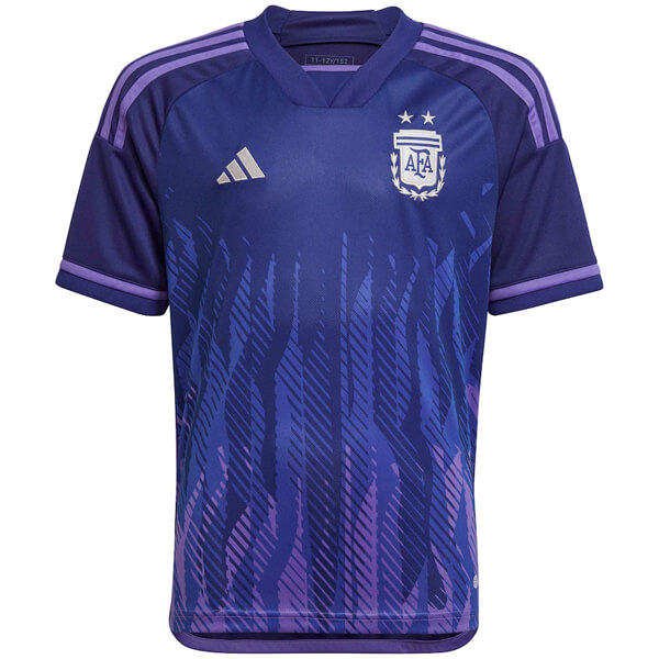 Argentina Away Player Version Football Shirt 2022