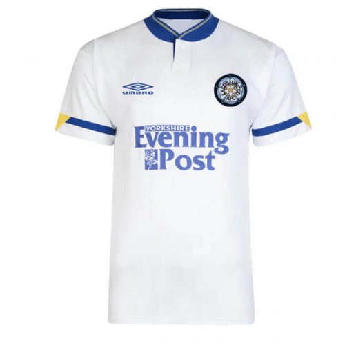 Retro Leeds United Home Football Shirt 1992